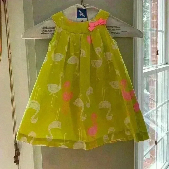 Carter’s Flamingo Dress, 18 months - Picture 1 of 6